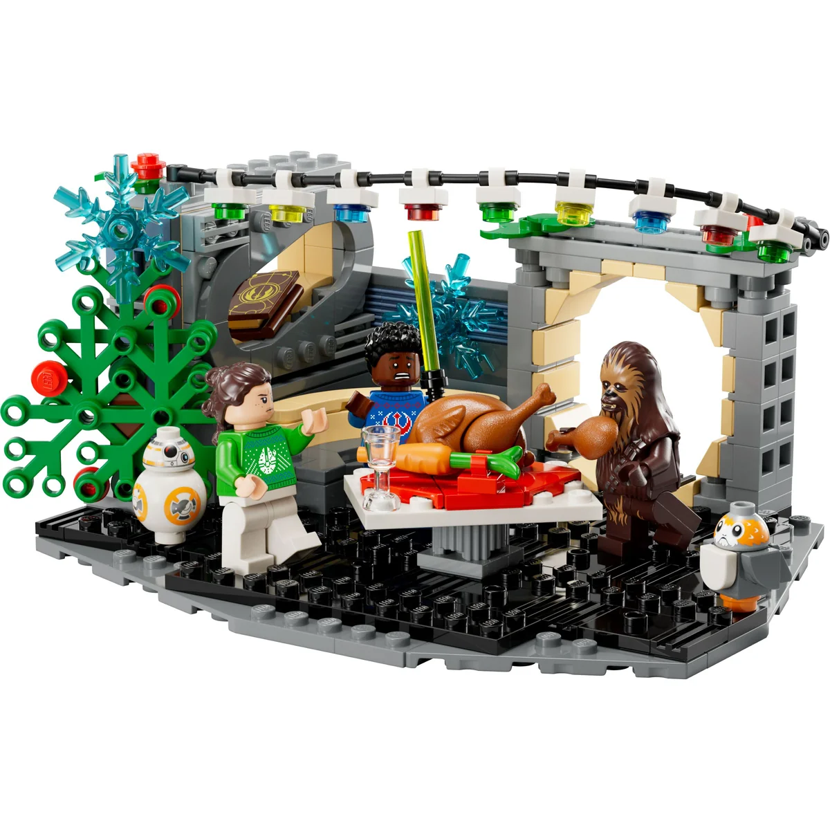 Millennium Falcon Holiday Diorama