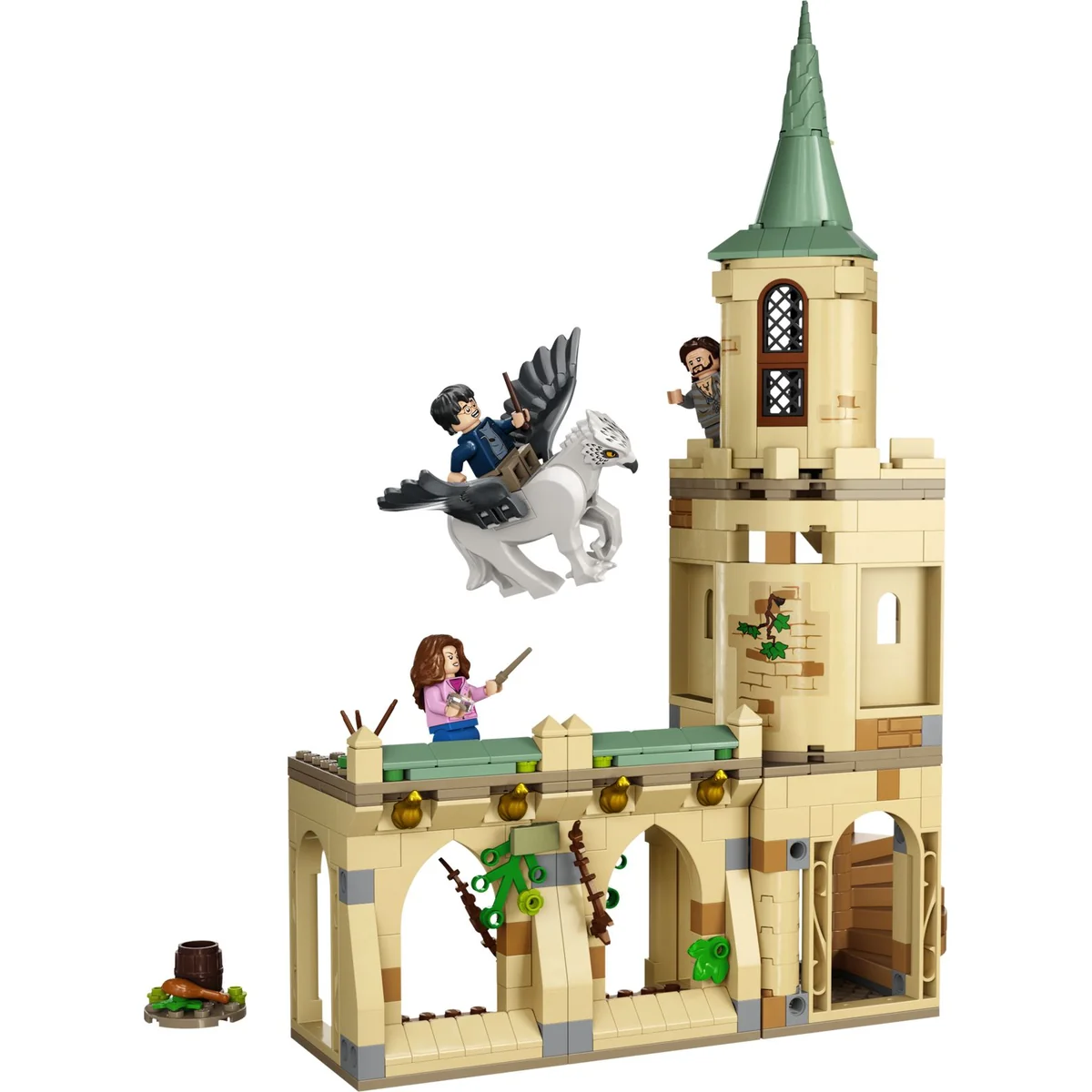 Hogwarts Courtyard: Sirius's Rescue